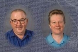 A composite photo of Don and Gail Patterson.