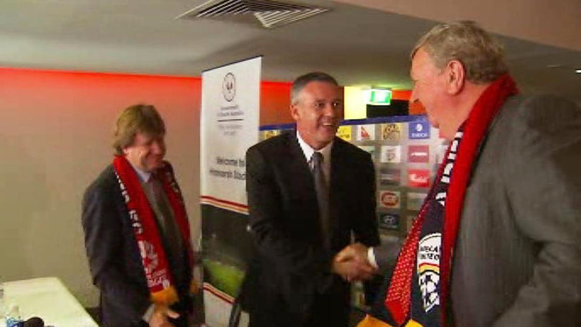 All smiles as new deal for Adelaide United announced