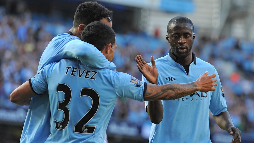 City celebrate another win