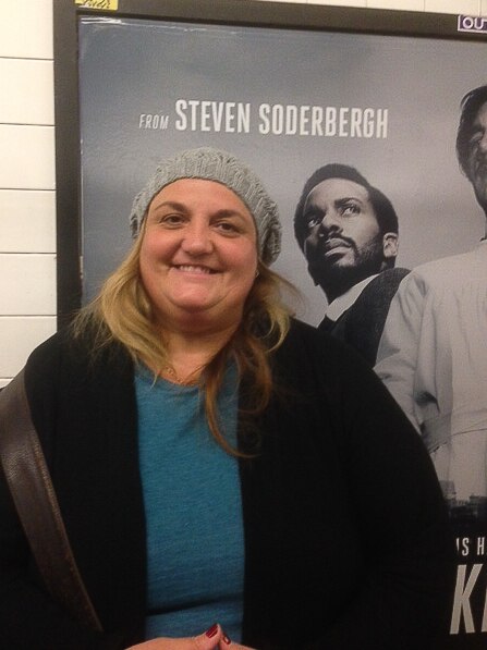 Linda Ford in the New York Subway