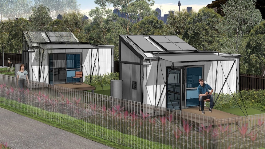 Tiny Homes Foundation project sketch
