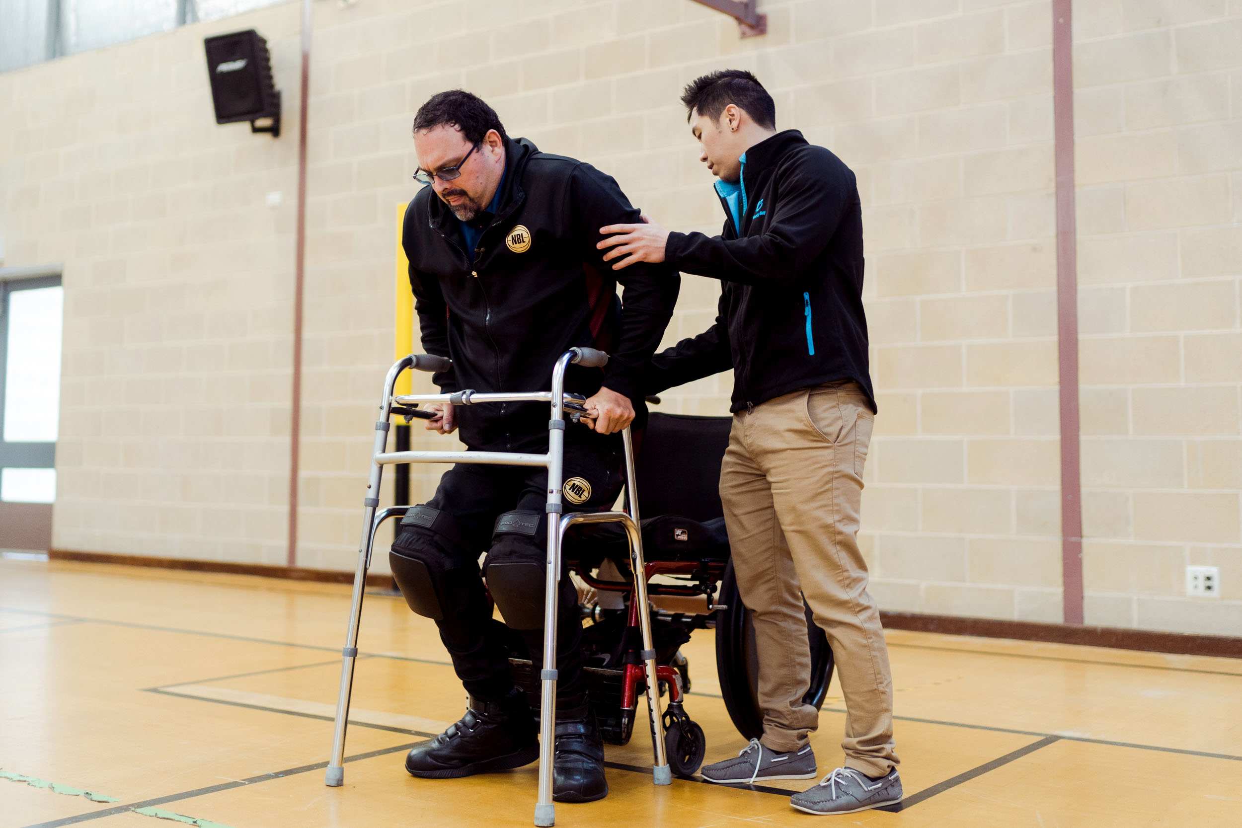 Determination and intensive neurological therapy is helping Adam Hewber ...