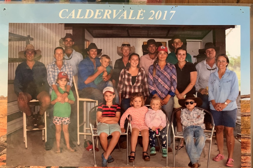 A staff photo of the employees of Caldervale Station in 2017