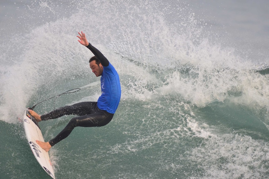 Jordy Smith at Bells Beach