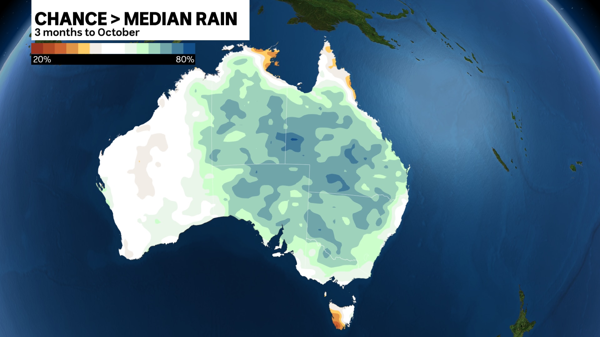 a weather graph map of australia