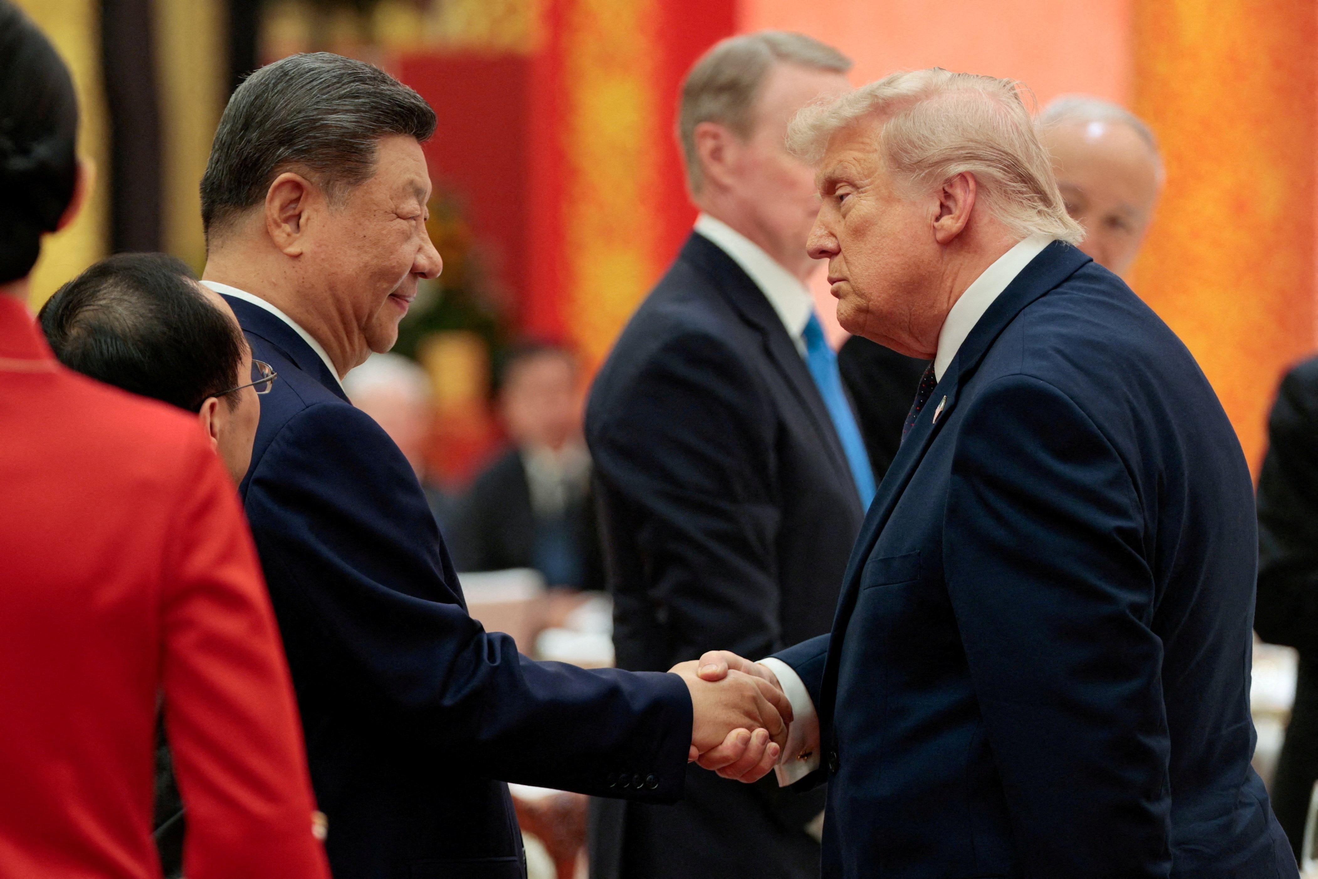 The food, music and praise served up at the Trump-Xi state banquet
