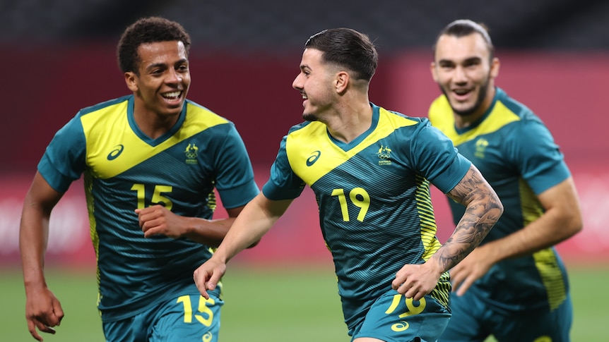 Olyroos 'shock the world' with victory over Argentina in Tokyo Olympics opener
