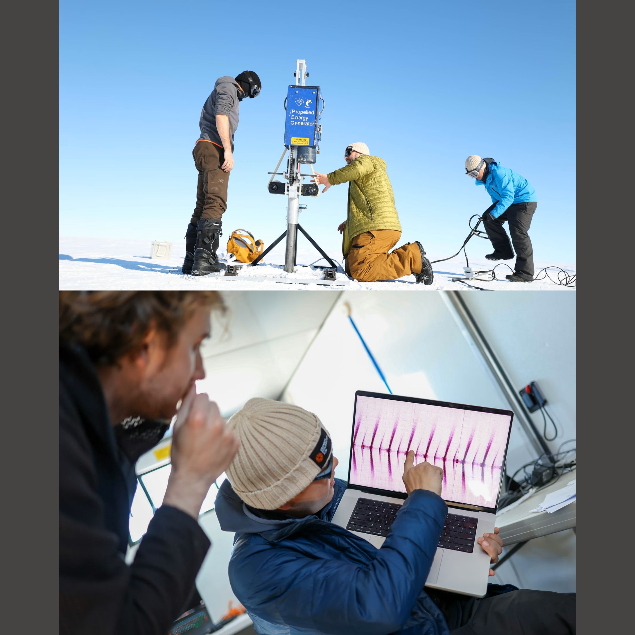 Ultrasound used to monitor glaciers in Antarctica episode artwork