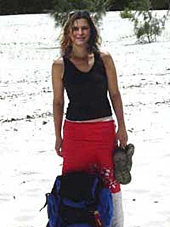 Simone Strobel in the skirt and pants she was last seen wearing