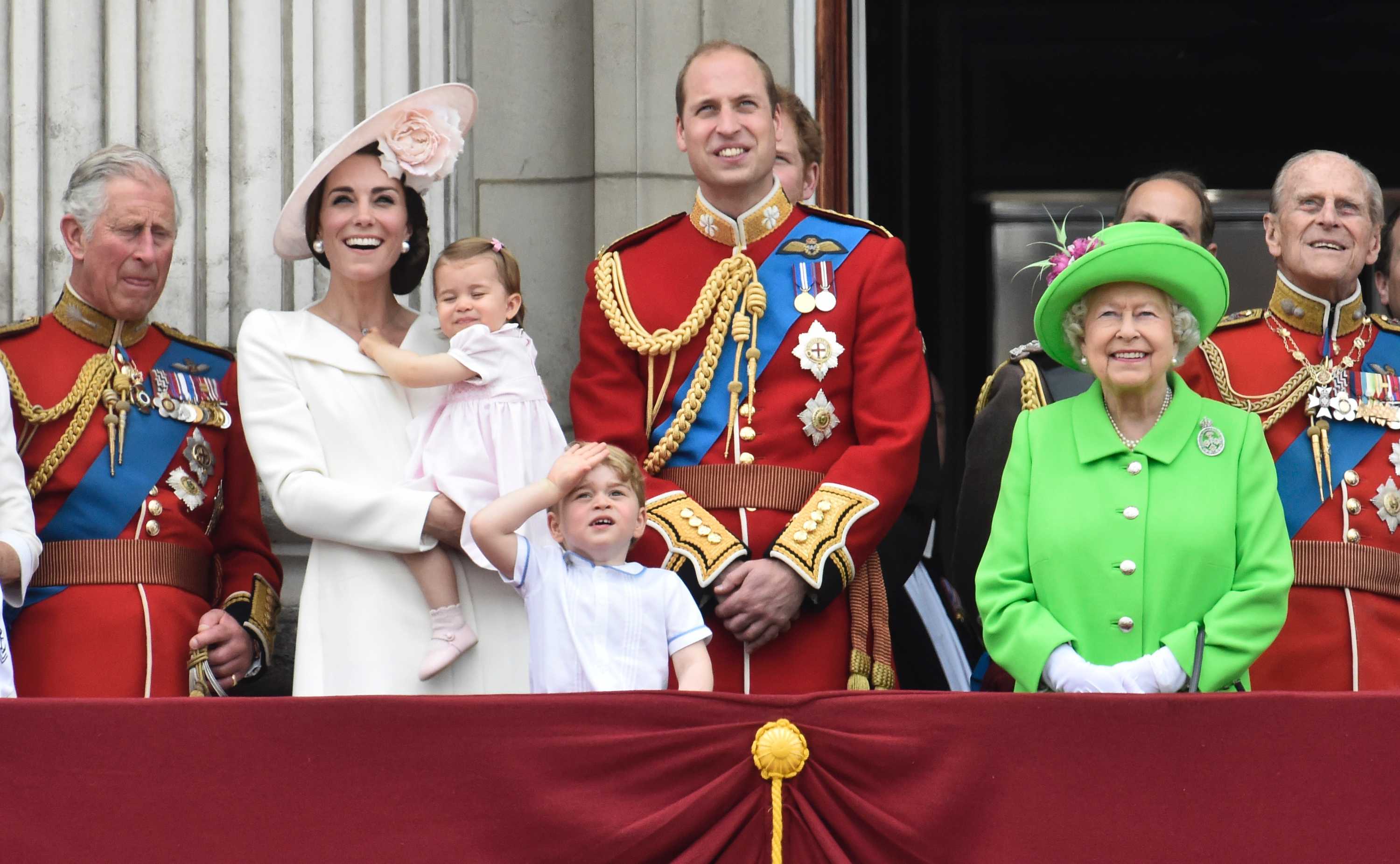 The lines of succession to the British Throne