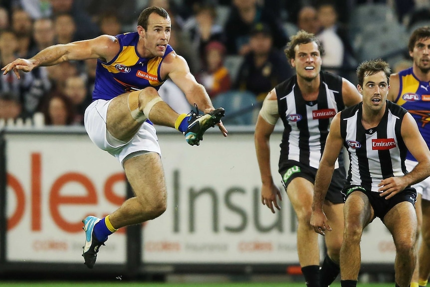 Shannon Hurn of the West Coast Eagles