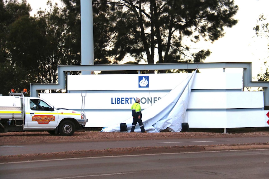 liberty onesteel sign