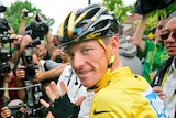 Lance Armstrong during the Tour de France