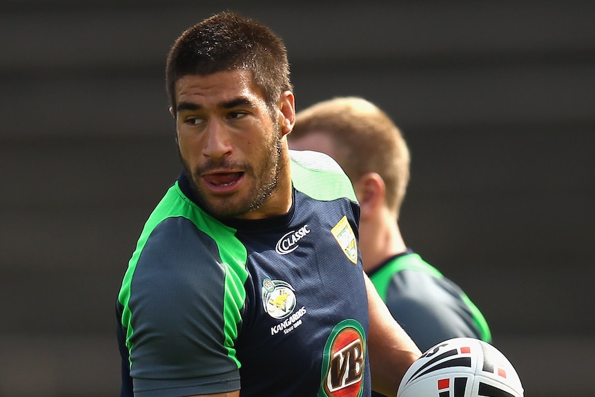 New Kangaroos forward James Tamou had made it clear he wants to represent Australia.