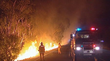 A large fire is threatening 30 properties near Mudgee. (File photo)