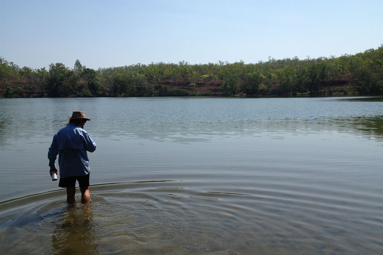 Old uranium site reopened for swimming - ABC News