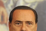 Silvio Berlusconi at press conference