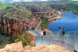 A proposed skywalk to be built over Nitmiluk Gorge.
