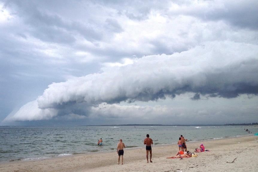 Storm over Brighton Le Sands