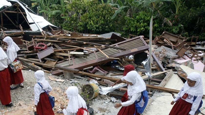 Padang earthquake Indonesia