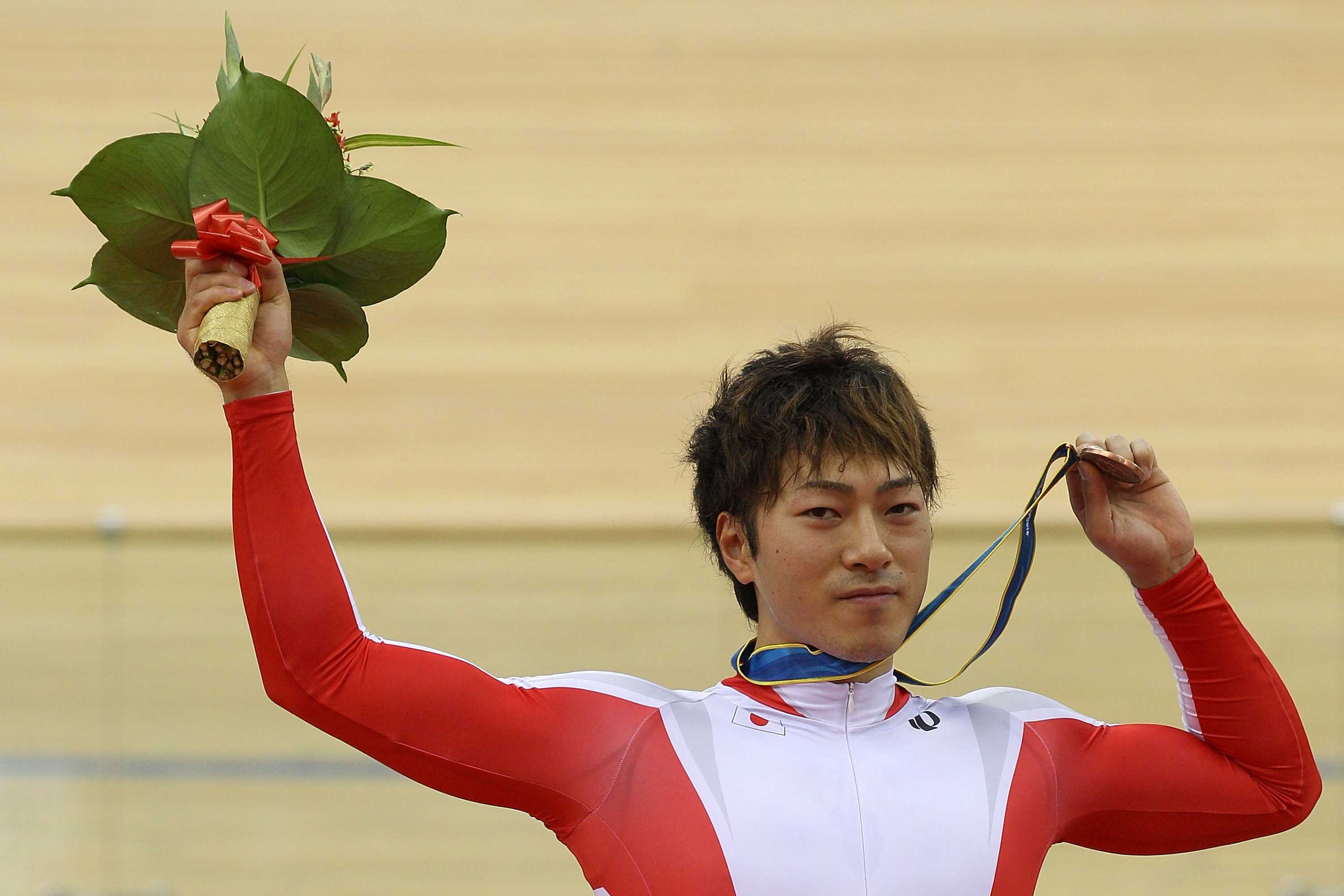 Japanese keirin cyclist in world title pursuit from Adelaide training ...