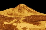 Image of Maat Mons on Venus taken by the Magellan spacecraft