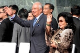 Malaysian Prime Minister Najib Razak and wife Rosmah Mansor