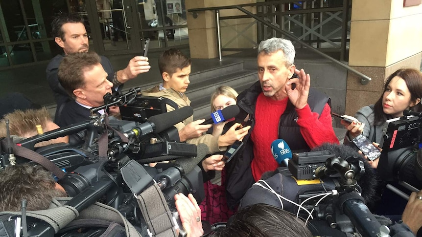 Vehid Causevic says the case against his son is politically motivated.