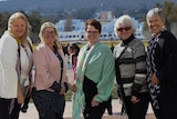 BIRRR members in Canberra, as part of their lobbying activities