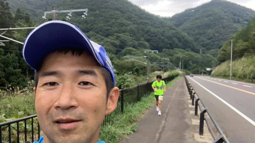 Mitsuo Moriya has been running in ultramarathons for around 10 years.