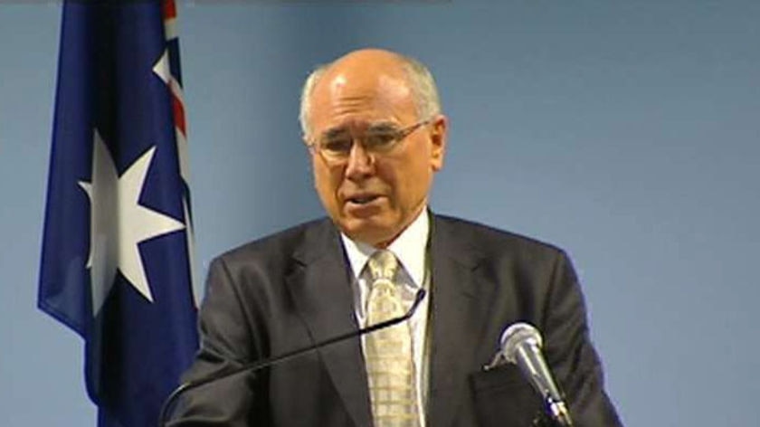 Prime Minister John Howard says there is no reason to rule out accepting donations from Gunns timber company. (File photo)