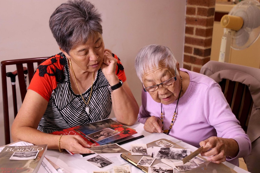 Kaylene Poon and her aunt Kathleen Quan Mane