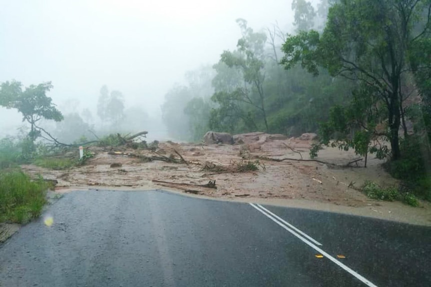 Flooding rain in Townsville