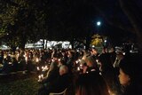 Candlelight vigil for Olga Dizon Neubert, domestic violence awareness