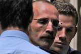 Convicted killer Julian Knight arrives at the Supreme Court in Melbourne to apply for parole in 2012.