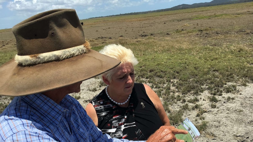 Member for Capricornia Michelle Landry discusses defence land grab with affected landowners