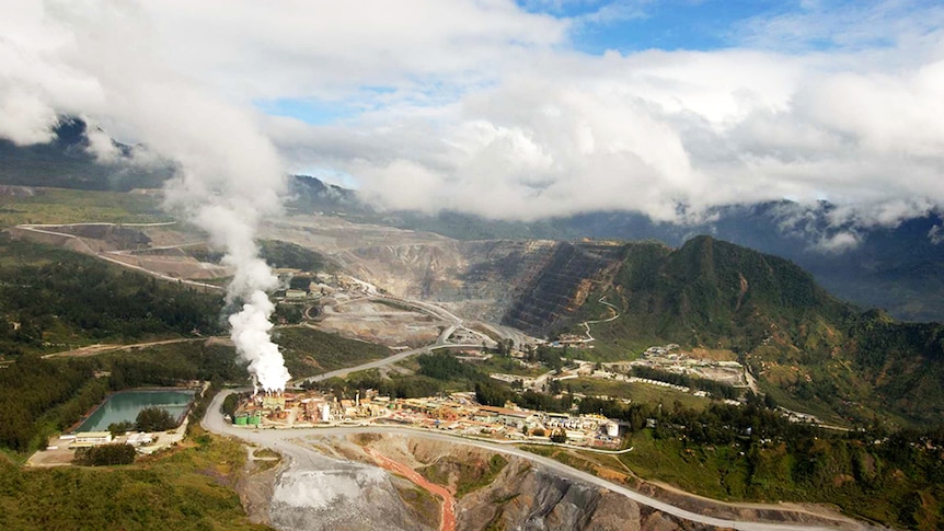 Porgera gold mine in PNG