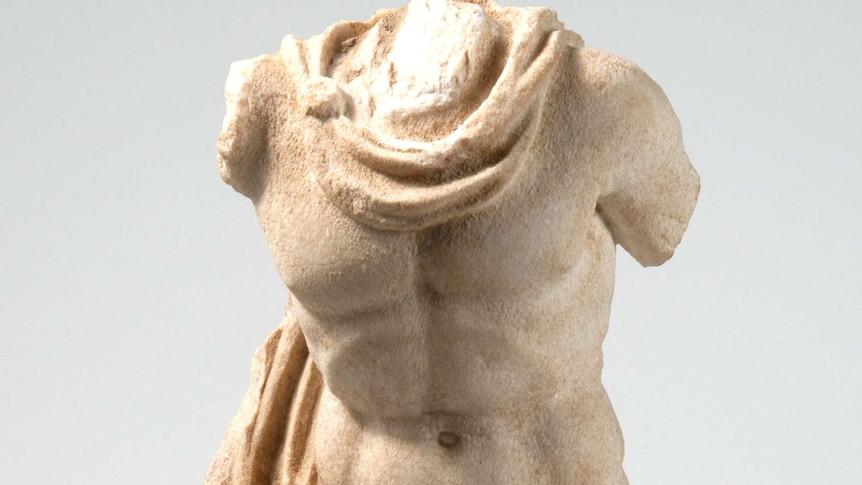 Roman marble torso