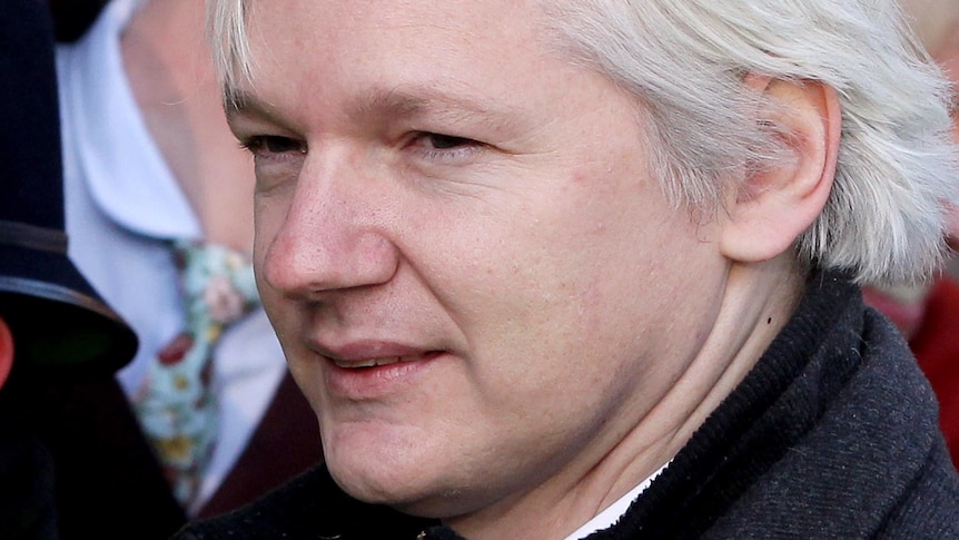 Julian Assange, the founder of WikiLeaks.