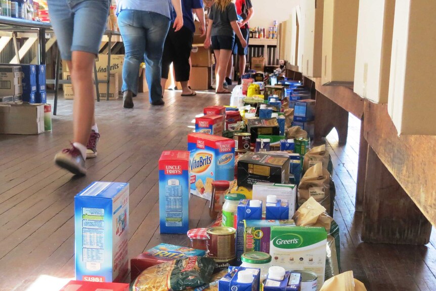 People in Warwick are collecting donations for those affected by the drought in Longreach