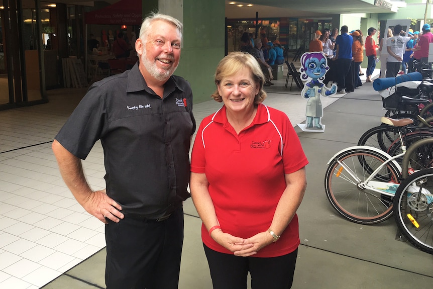 Bruce and Denise Morcombe, from the Daniel Morcombe Foundation