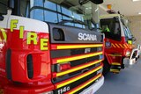Tasmania Fire Service trucks