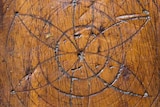 Hexafoil markings in the 1825 Courthouse at Richmond, Tasmania