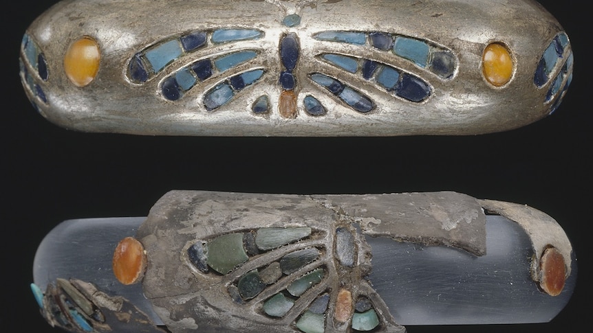 Engraving on a bracelet owned by Queen Hetepheres in ancient Egypt.