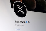 Elon Musk Twitter account is seen in this illustration.