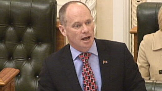 Premier Campbell Newman tells parliament IBM will do no further work for the Qld Government until they lift their game.
