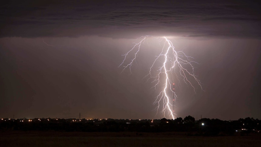 Lightning strike