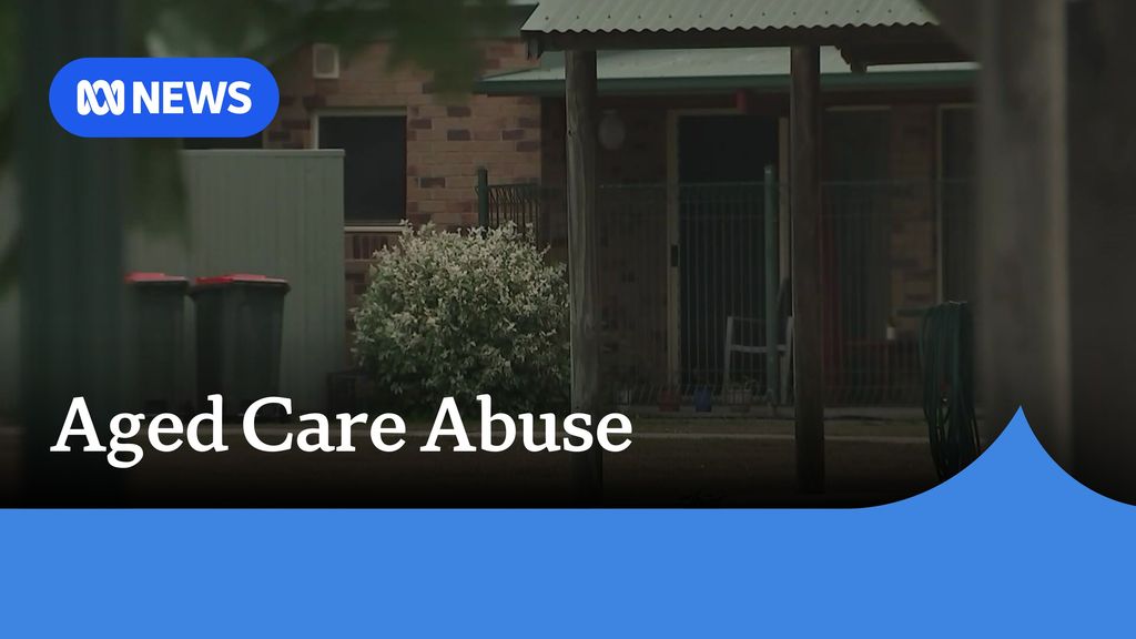 Aged Care Abuse: The darkeened entry way to a facility.