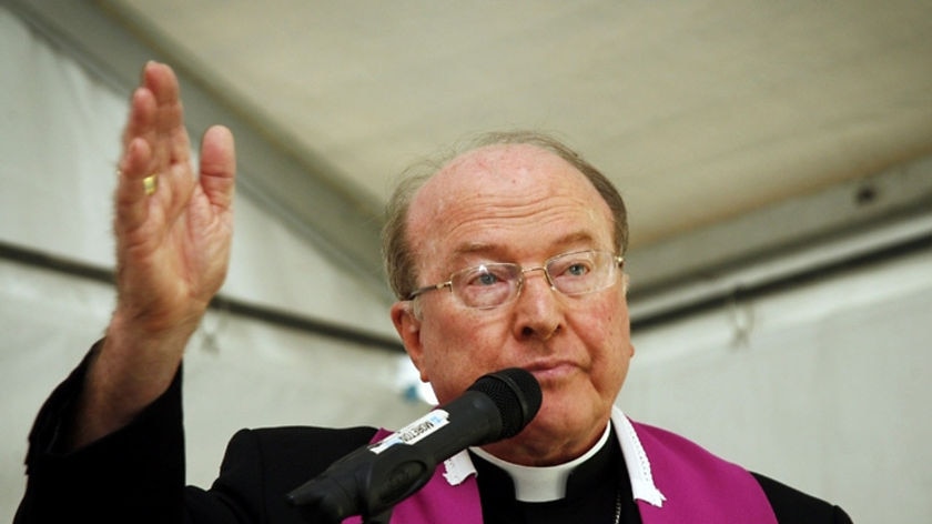 Archbishop Bathersby this year celebrated 25 years as a bishop and 50 in the priesthood.