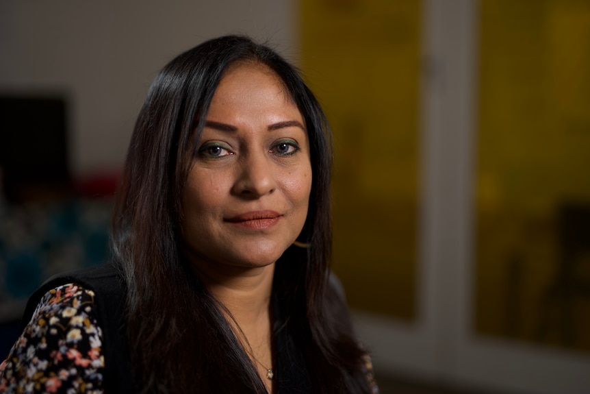 Portrait photo of Adelaide migrant support worker Dilky Wijeyekoon.